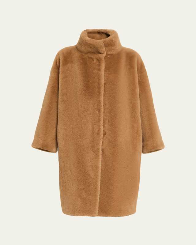 Oversized Alternative Fur Coat